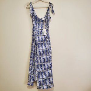 CELOBELLA Soleil Blue Maxi Dress Size XS
